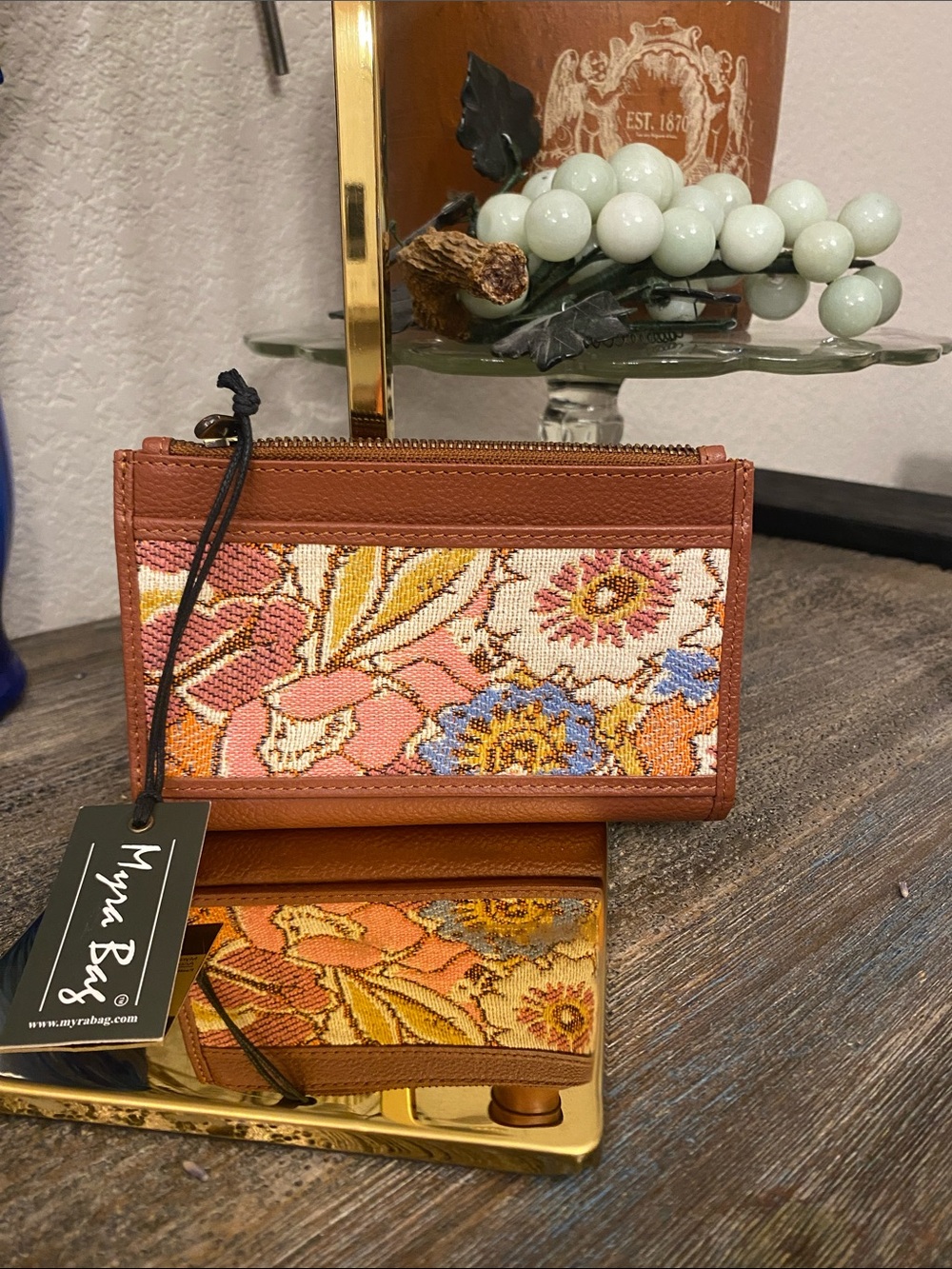 NWT Myra Bag Pastel Desert Sunrise Slim Wallet